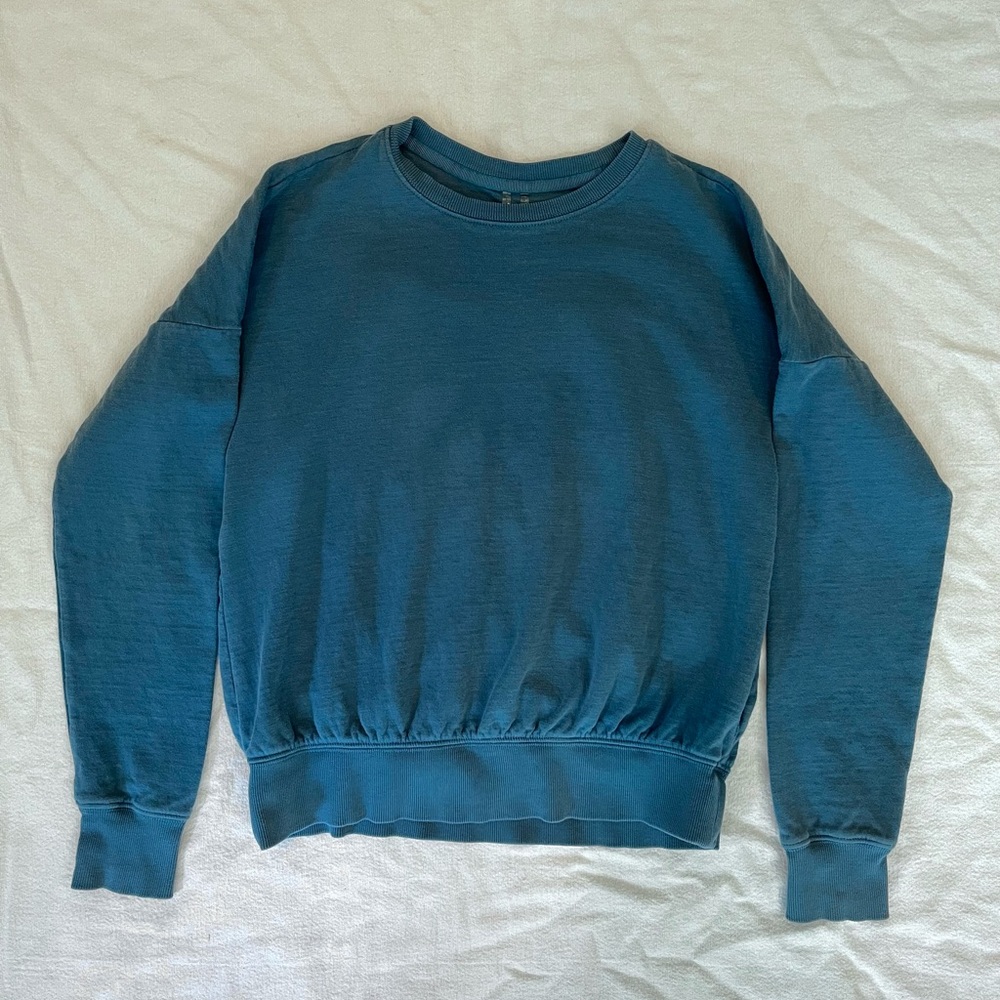 Athleta Girls Dark Teal Sweatshirt Size 12